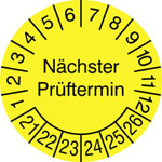 Nächster Prüftermin