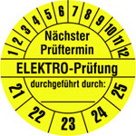 Prüfplakette