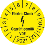 Prüfplakette